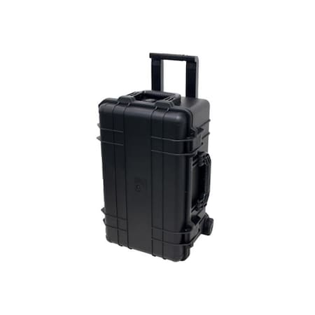 Tz Case TZ Case CB-026 B Cape Buffalo Wheeled Water Resistant Utility Case; Black - 11.5 x 14 x 22 in. CB-026 B